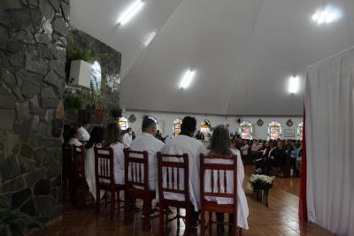 Missa de Ação de Graças em louvor ao Bom Jesus em Campo Mendes foi presidida pelo Padre Paulo 